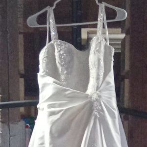 Wedding Gown David's Bridal "Michaelangelo" Size12